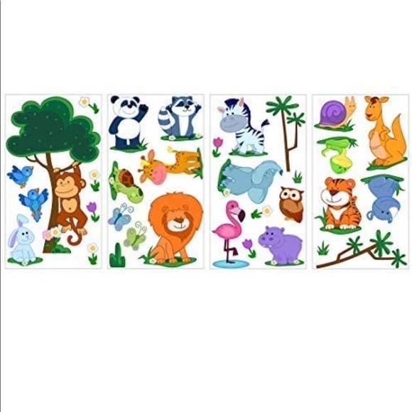 Jungle Animal Wall Decals - Picture 4 of 9